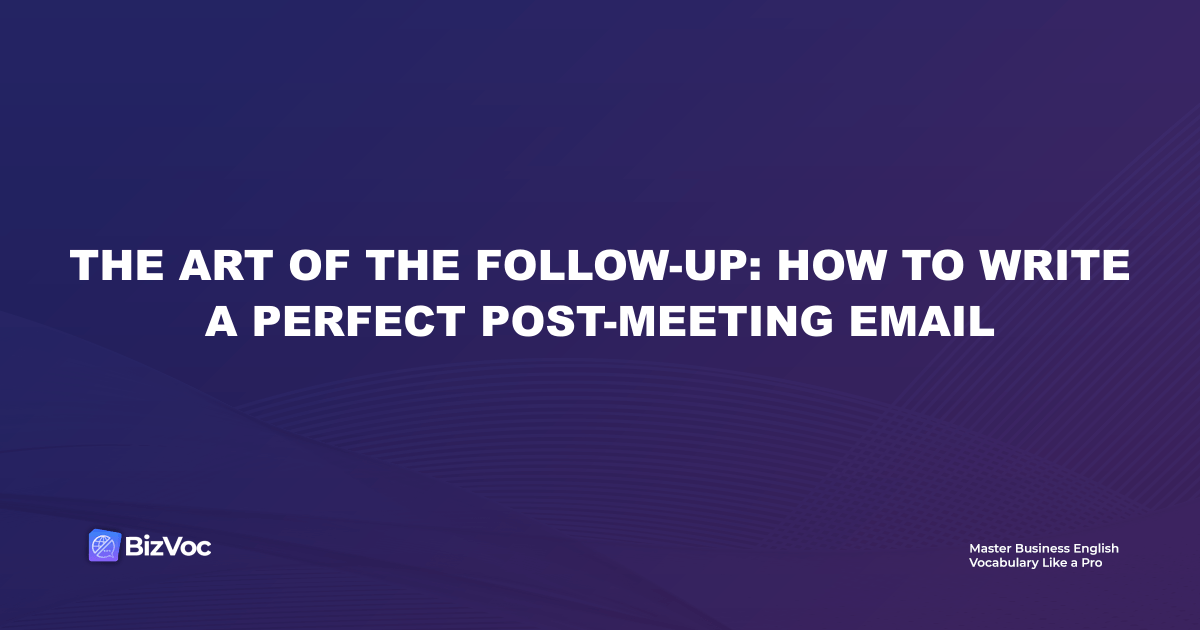 how to write follow up email