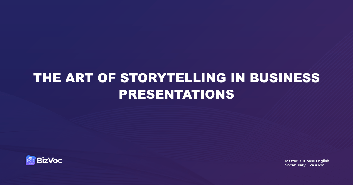 storytelling in presentations