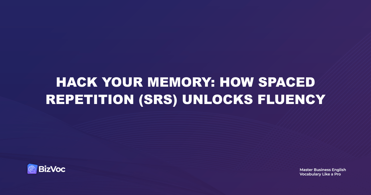 what is spaced repetition srs